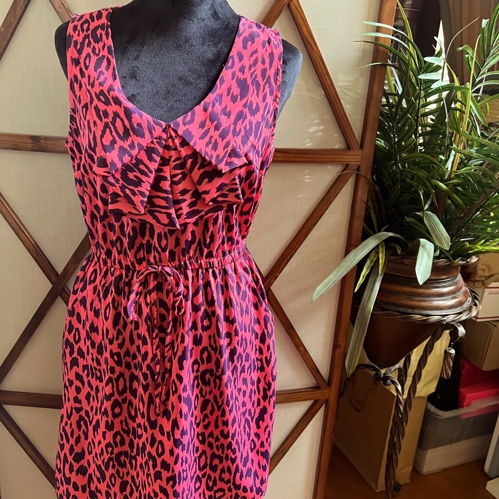 ‘BeBop’ Leopard 🐆 Dress 
size Large